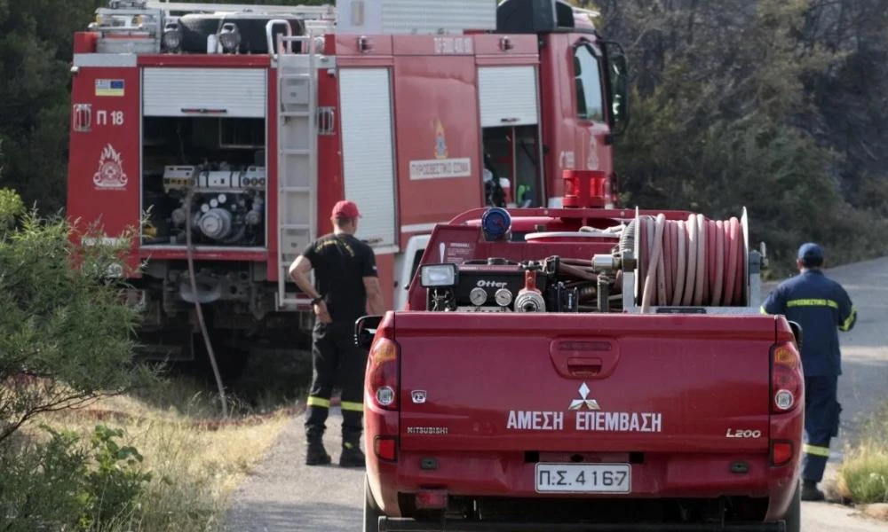 Συνελήφθη ανήλικος για εμπρησμό στους Αγίους Αναργύρους
